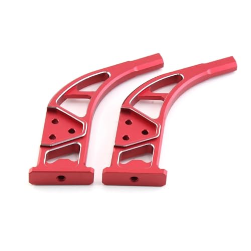 XAQRYQO RC Teile Für Arrma 1/7 Für Infraction Für Limitless Für Felony 6S Für BLX Metall Diffusor Unterstützt Hinten Flügel Unterstützung Rahmen RC Auto Upgrade Teile(Red) von XAQRYQO