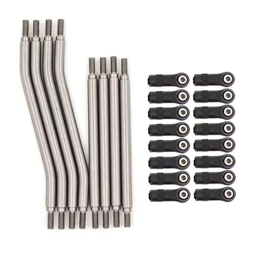 XAQRYQO RC Teile Für Axial Für Capra AXI03004 1/10 Metallaufhängung Verbindungsstange Lenkung Für Chassis Link Set RC Crawler Auto Upgrade Teile Zubehör XAQRYQO RC Teile Für Axial Für Capra AXI03004 1/10 Metallaufhängung Verbindungsstange Lenkung Für Chassis Link Set RC Crawler Auto Upgrade Teile Zubehör von XAQRYQO