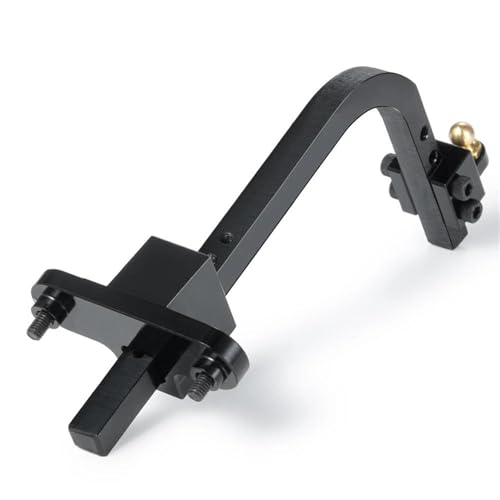XAQRYQO RC Teile Für Axial Für SCX10 1/10, Verstellbarer Metall-Abschleppanhänger, Anhängerkupplung Für RC-Crawler, Auto, LKW, Modell, Upgrade-Teile, Ersatzzubehör von XAQRYQO