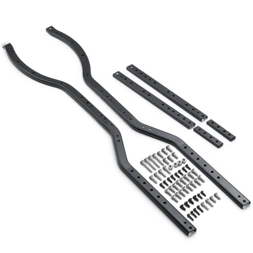 XAQRYQO RC Teile Für Axial Für SCX10 90027 90028 Für SCX10 II 90046 90047 Stahl 6x6 Für Chassis Rahmen Schienen 1/10 RC Crawler Auto Teile Ersatz Auto Zubehör von XAQRYQO