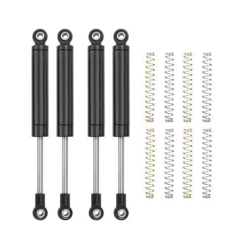 XAQRYQO RC Teile Für Axial Für SCX10 90046 Für TRX4 Für TRX6 D90 D110 1/10 Metall Stoßdämpfer 80/90/ 100/110/120mm Öl Dämpfer RC Crawler Auto Upgrade Teile(80mm) von XAQRYQO