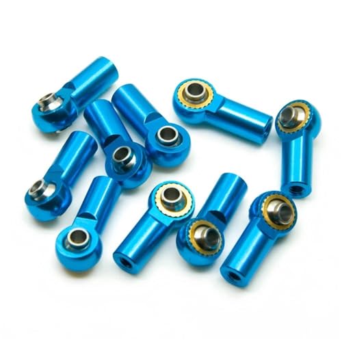XAQRYQO RC Teile Für Axial Für SCX10 Für Sakura D4 1/10 M3 Verbindungsstangengelenk Kugelkopfhalter RC Für Buggy Crawler Autoteile Ersatzzubehör(Natural) von XAQRYQO