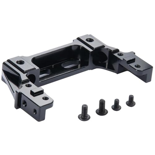XAQRYQO RC Teile Für Axial Für SCX10 II 90046 1/10 Aluminiumlegierung Vorder- Und Hinterrahmenträger Feste Halterungsmontage Ersatz RC Crawler Auto Modifizierte Teile(Rear Girder Bracket) von XAQRYQO