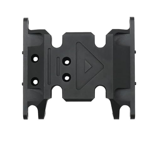 XAQRYQO RC Teile Für Axial Für SCX10 II 90046 90047 90075 Metall Für Chassis Getriebe Montieren Getriebe Halter 1/10 RC Crawler Auto Teile Dekoration Zubehör(Black,Size 1) von XAQRYQO