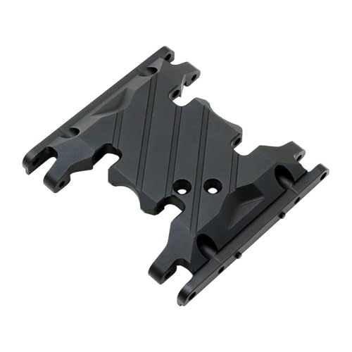 XAQRYQO RC Teile Für Axial Für SCX10 II 90046 90047 90075 Metall Für Chassis Getriebe Montieren Getriebe Halter 1/10 RC Crawler Auto Teile Dekoration Zubehör(Black,Size 2) von XAQRYQO