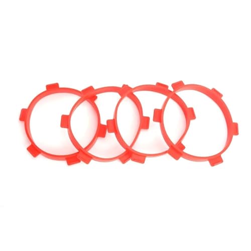 XAQRYQO RC Teile Für Buggy 1/8 1/10 Short Course Truck Zubehör Werkzeuge Modifikation RC Autoteile Gummi Modellautos Reifen Reifen Stick Montage Klebebänder 85mm(Red) von XAQRYQO