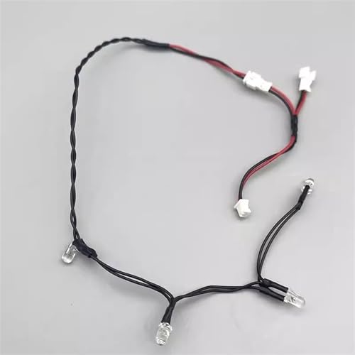 XAQRYQO RC Teile Für FMS Für FCX24M Für Land Für Rover Für Discovery Für Range Für Rover 1/24 RC Auto Upgrade Scheinwerfer Lampe Änderung Auto Zubehör(Yellow,Size 1) von XAQRYQO