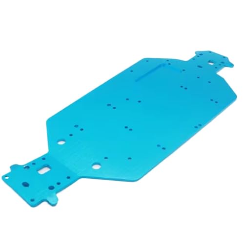 XAQRYQO RC Teile Für HSP 04001 03601 Für Monster Truck Für Buggy 94107 94170 94118 94111 Aluminium Legierung Metall Für Chassis 1/10 Ersatz Rc Upgrade Auto Teile(Blue) von XAQRYQO