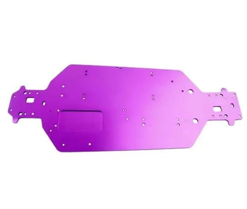 XAQRYQO RC Teile Für HSP 04001 03601 Für Monster Truck Für Buggy 94107 94170 94118 94111 Aluminium Legierung Metall Für Chassis 1/10 Ersatz Rc Upgrade Auto Teile(Purple) von XAQRYQO