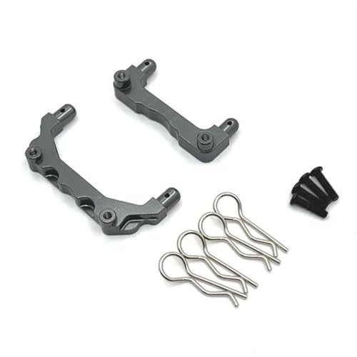 XAQRYQO RC Teile Für MJX 14209 14210 Metallkarosseriehalterung Post Shell Column 1/14 RC Auto Upgrade Teile Ersatz Modifikation Dekoration Zubehör(Gray) von XAQRYQO