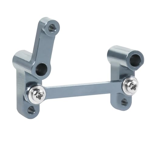 XAQRYQO RC Teile Für MJX Für Hyper Für Go 14303 14301 14302 Metalllenkungsänderung Lenkungsgruppenbaugruppe Ersatz 1/14 RC Auto-Upgrades Teile Zubehör(Gray) von XAQRYQO