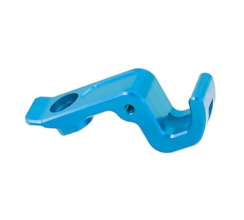XAQRYQO RC Teile Für MJX Für Hyper Für Go 16208 H16H Karosserie-Schließfach 16017 Metallverriegelungshaken Aluminium-Ersatz-Upgrade-Teile RC-Autozubehör(Blue) von XAQRYQO