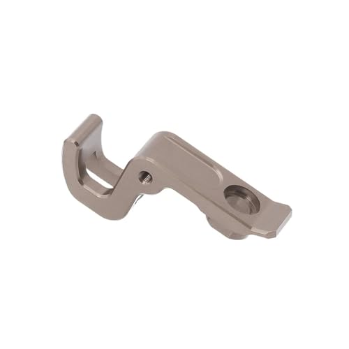 XAQRYQO RC Teile Für MJX Für Hyper Für Go 16208 H16H Karosserie-Schließfach 16017 Metallverriegelungshaken Aluminium-Ersatz-Upgrade-Teile RC-Autozubehör(Gray) von XAQRYQO