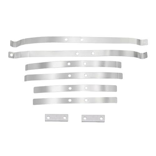 XAQRYQO RC Teile Für MN82 LC79 1/12 Metall-Hinterachsbefestigungsfederplattenfederbefestigungssatz RC-Auto DIY Modifizierte Ersatz-Upgradeteile Ersatzzubehör(Spring) von XAQRYQO