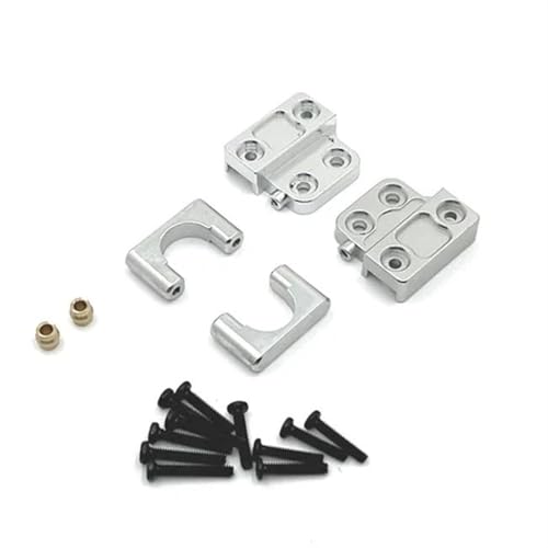 XAQRYQO RC Teile Für MN82 LC79 Stahl Hinterachse Stoßdämpfer Blattfedern Halterung 1/12 Ersatz RC Auto Upgrade Teile Änderung Zubehör(Leaf Springs Mount 2) von XAQRYQO