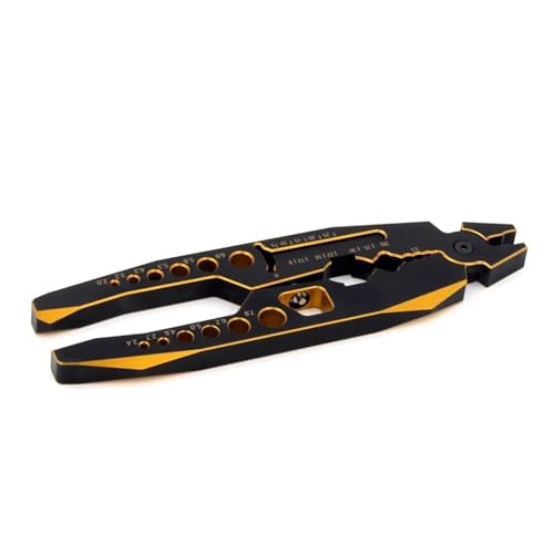 XAQRYQO RC Teile Für SCX10 Für TRX4 1/10 Metall Stoßdämpfer Zange Kugel Nase Zange Clip RC Auto Upgrade Praktische Montage Demontage Werkzeug Auto Teile(Silver) von XAQRYQO