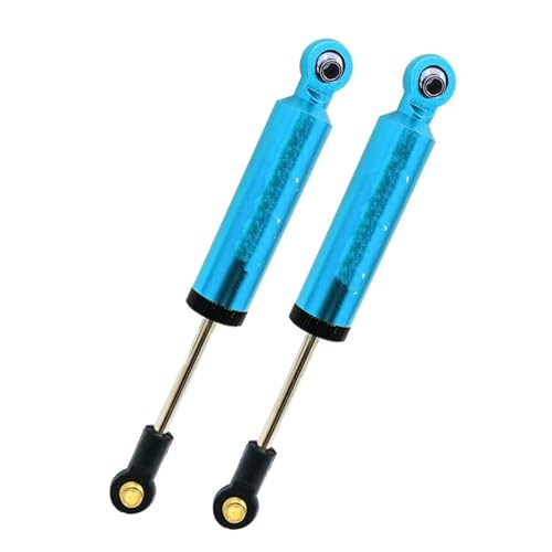 XAQRYQO RC Teile Für TRX-4 Für MST Für Axial SCX10 90046 1/10 Eingebaute Feder 90 Mm Stoßdämpferdämpfer RC Crawler Autoteile Modifikation Autozubehör(Blue) von XAQRYQO