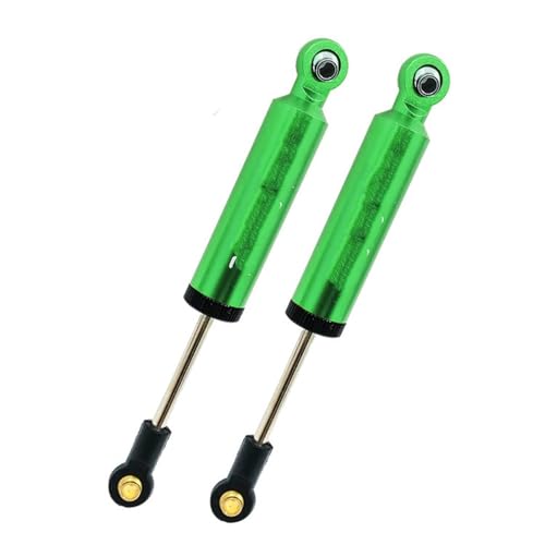 XAQRYQO RC Teile Für TRX-4 Für MST Für Axial SCX10 90046 1/10 Eingebaute Feder 90 Mm Stoßdämpferdämpfer RC Crawler Autoteile Modifikation Autozubehör(Green) von XAQRYQO