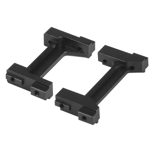 XAQRYQO RC Teile Für TRX4M Für Defender Für Vorne Stoßstange Hinten Montieren Hosenträger 1/18 RC Auto Crawler Für Chassis Upgrade Änderung Dekoration Teile(Black) von XAQRYQO