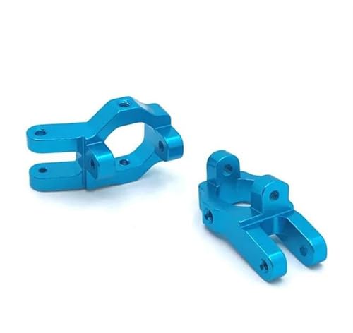 XAQRYQO RC Teile Für WLtoys 12428 12423 Für FY-01/02/03/04/05 1/12 RC Auto Metall Upgrade Teile Vorne C-Hub Änderung RC Auto Zubehör(Blue) von XAQRYQO