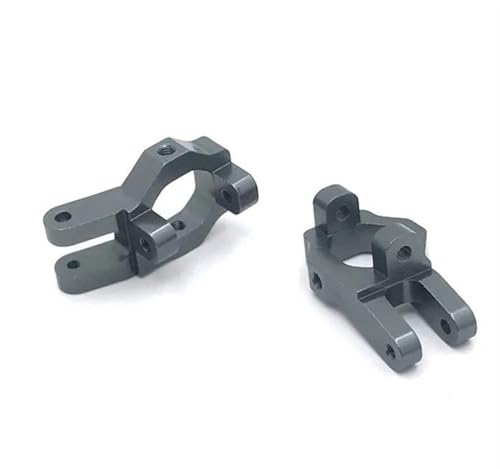 XAQRYQO RC Teile Für WLtoys 12428 12423 Für FY-01/02/03/04/05 1/12 RC Auto Metall Upgrade Teile Vorne C-Hub Änderung RC Auto Zubehör(Gray) von XAQRYQO