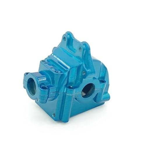 XAQRYQO RC Teile Für WLtoys 144001 144010 144002 124019 124018 Metall Vorne Hinten Wave Box Shell Gears 144001-1254 RC Auto Upgrade Ersatzteile Auto Zubehör(Blue) von XAQRYQO
