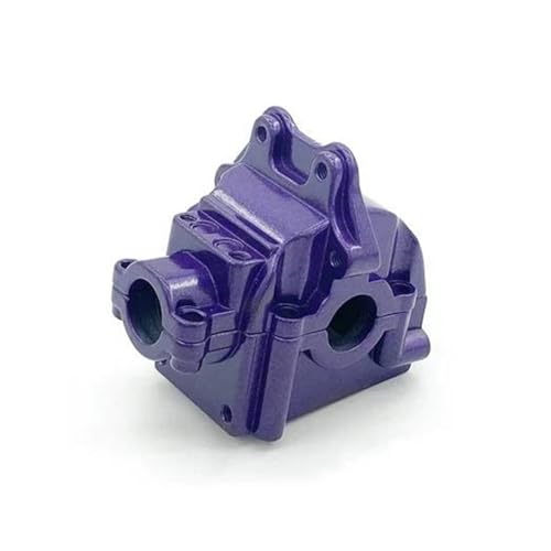 XAQRYQO RC Teile Für WLtoys 144001 144010 144002 124019 124018 Metall Vorne Hinten Wave Box Shell Gears 144001-1254 RC Auto Upgrade Ersatzteile Auto Zubehör(Purple) von XAQRYQO