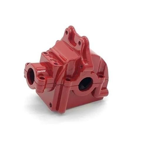XAQRYQO RC Teile Für WLtoys 144001 144010 144002 124019 124018 Metall Vorne Hinten Wave Box Shell Gears 144001-1254 RC Auto Upgrade Ersatzteile Auto Zubehör(Red) von XAQRYQO