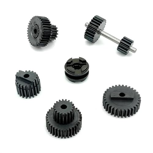 XAQRYQO RC Teile Für WPL B1 B24 B16 B36 C24 1/16 4WD 6WD Metall Getriebe Teile Für Geschwindigkeit Ändern Getriebe Box RC Auto Teile Ersatz Auto Zubehör von XAQRYQO