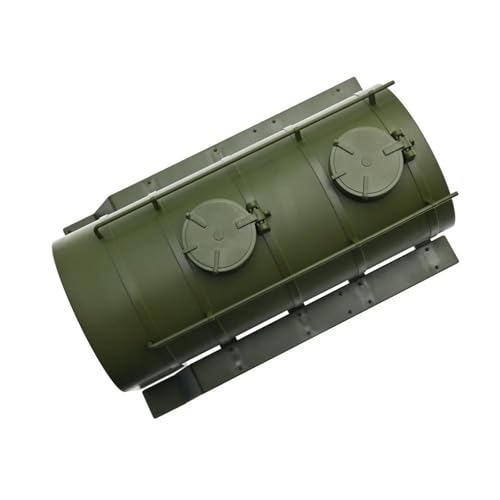 XAQRYQO RC Teile Für WPL B14 B24 B16 B36 1/16 Öltank Dekorieren Box Für Chassis RC Crawler Auto Militär-LKW Teile Ersatz Autozubehör(Oil Tank) von XAQRYQO
