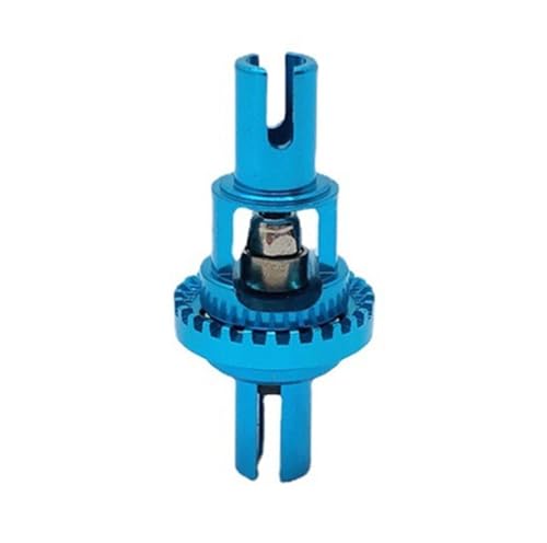 XAQRYQO RC Teile Für Wltoys 1/28 284131 K969 K979 K989 K999 P929 P939 Für Mosquito Für Mini-Q Für Mini-Z Für AWD AMZ Iw04 Rc Auto Teile Metall Upgrade Differential(Blue) von XAQRYQO