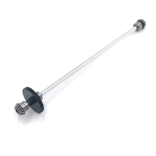 XAQRYQO RC Teile Für Wltoys 124007 124016 124017 124018 124019 1/12 Mittelantriebswellenbaugruppe Untersetzungsgetriebe 27T Motorgetriebe Ersatz RC Auto Upgrade Teile(Silver,Size 1) von XAQRYQO