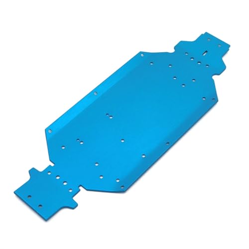 XAQRYQO RC Teile Für Wltoys 144001 144002 144010 1/14 RC Autoteile Upgrade Metall Retrofit Grundplatte Ersatz Dekoration Autozubehör(Blue) von XAQRYQO