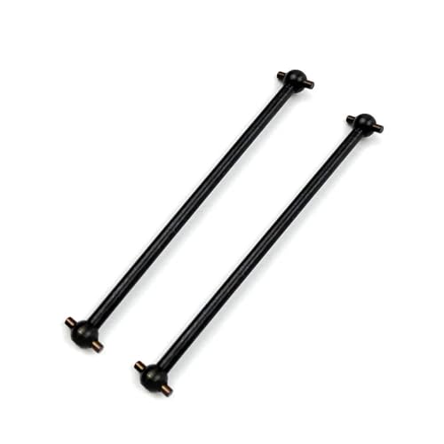 XAQRYQO RC Teile Für Wltoys Für Himoto Für HSP 1/10 RC Autoteile Antriebswelle Dogbone Gesamtlängenänderung 61mm 63mm 70mm 77mm 84mm 87mm 89,5mm 100mm(Black,61mm) von XAQRYQO