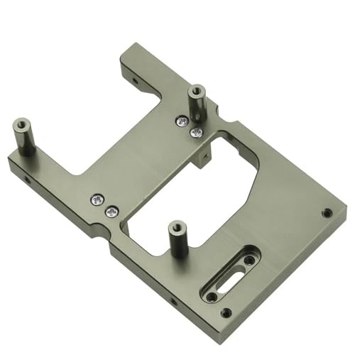 XAQRYQO RC Teile Für Wpl C24 C14 B16 B36 Für MN D90 99s 1/16 Servo Feste Halterung RC Auto Upgrade Metall Ersatzteile Änderung Auto Zubehör(Gray) von XAQRYQO
