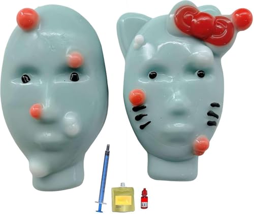 spielzeug pickel ausdrücken,Pickel ausdrücken Spiel, Lustiges Squeeze Toy， Aufblasbares Dekompressionsspielzeug, Mit Pigment und Lotion zum Stressabbau, Pimple Popping Fidget Toys für erwachsene Kinde von XAUXKERE