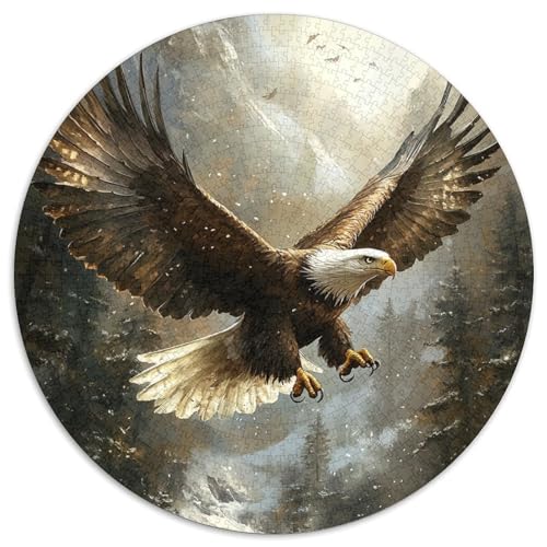 Adler Puzzle 1000 Teile Schwer Puzzle Spielzeug Lernspiel Impossible Herausforderungsspielzeug Für Erwachsene Und Kinder Ab 12 Jahren 1000pcs (67.5x67.5cm) von XBBDSOEPH