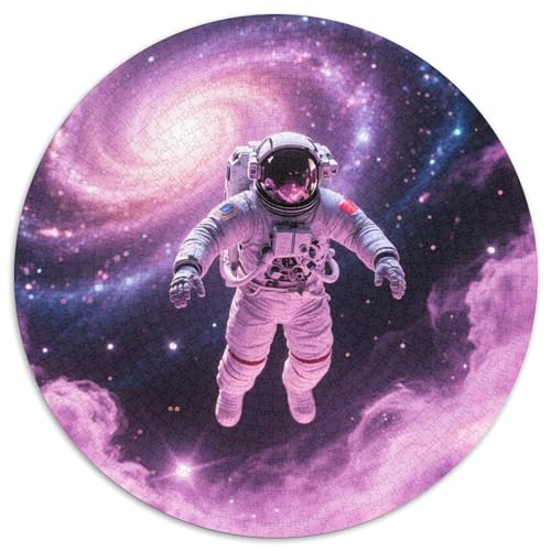 Astronaut Puzzle 1000 Teile Schwer Puzzle Spielzeug Lernspiel Impossible Starlit Sky Universum Cyberpunk Herausforderungsspielzeug Für Erwachsene Und Kinder Ab 14 Jahren 1000pcs (67.5x67.5cm) von XBBDSOEPH