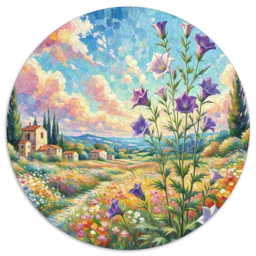 Ballon Blume Puzzle 1000-teilige Schwer Puzzle Spielzeug Lernspiel Impossible Herausforderung Spielzeug Für Erwachsene Kinder 1000pcs (67.5x67.5cm) von XBBDSOEPH