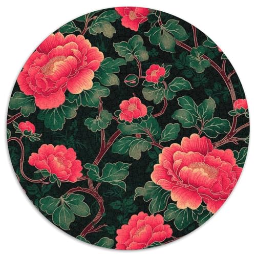 Blumen Puzzle 1000-teilige Schwer Puzzle Spielzeug Lernspiel Impossible Herausforderungsspielzeug Für Erwachsene Kinder 1000pcs (67.5x67.5cm) von XBBDSOEPH