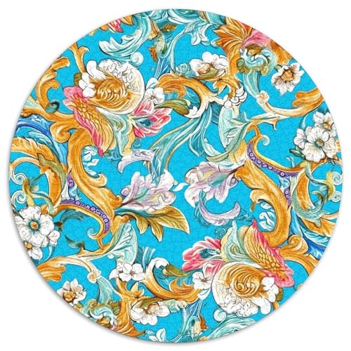 Blumen Puzzle 1000-teilige Schwer Puzzle Spielzeug Pädagogisches Spiel Impossible Herausforderungsspielzeug Für Erwachsene Kinder 1000pcs (67.5x67.5cm) von XBBDSOEPH
