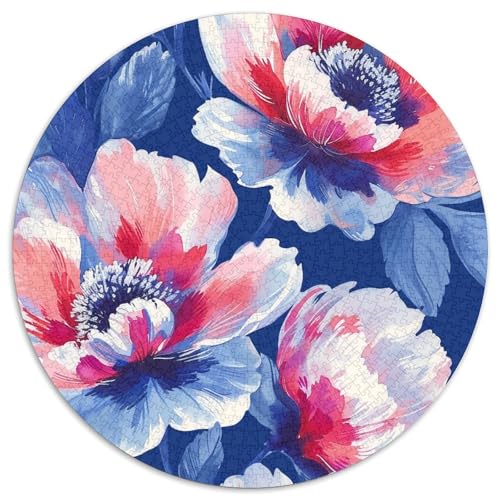 Blumen Puzzle 1000-teilige Schwer Puzzle Spielzeug Pädagogisches Spiel Impossible Herausforderungsspielzeug Für Erwachsene Und Kinder in Bewährter 1000pcs (67.5x67.5cm) von XBBDSOEPH