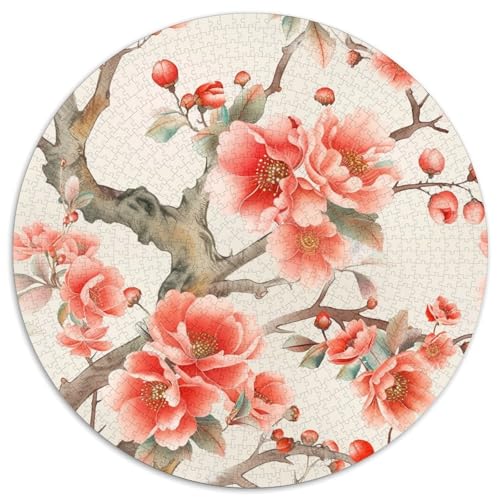 Blumen Puzzles 1000 Teile Schwer Puzzle Spielzeug Lernspiel Impossible Herausforderung Spielzeug Für Erwachsene Und Kinder Ab 12 Jahren 1000pcs (67.5x67.5cm) von XBBDSOEPH