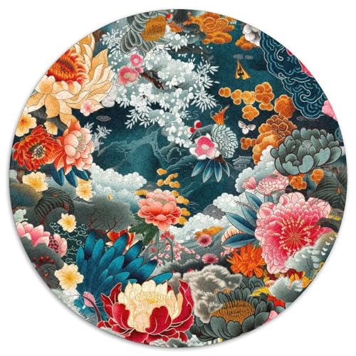 Blumen Puzzles 1000 Teile Schwer Puzzle Spielzeug Pädagogisches Spiel Impossible Herausforderungsspielzeug Für Erwachsene Und Kinder Ab 14 Jahren 1000pcs (67.5x67.5cm) von XBBDSOEPH