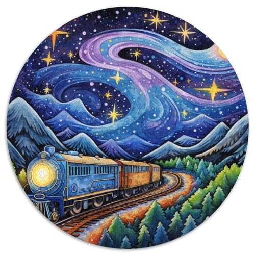 Dampfzug Puzzles 1000 Teile Schwer Puzzle Spielzeug Lernspiel Impossible Herausforderung Spielzeug Für Erwachsene Kinder 1000pcs (67.5x67.5cm) von XBBDSOEPH