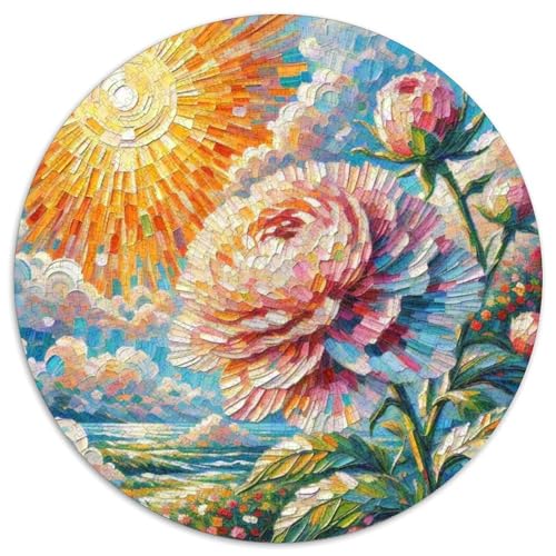 Fatsia Japonica Blumen Puzzles 1000-teilige Schwer Puzzle Spielzeug Lernspiel Impossible Herausforderungsspielzeug Für Erwachsene Kinder 1000pcs (67.5x67.5cm) von XBBDSOEPH