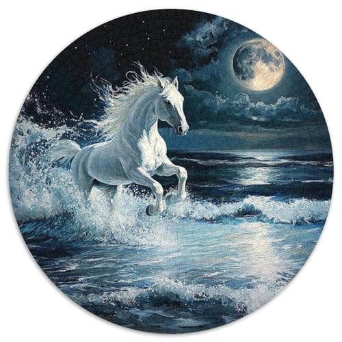 Feines Pferd Puzzle 1000 Teile Schwer Puzzle Spielzeug Pädagogisches Spiel Impossible Herausforderung Spielzeug Für Erwachsene Und Kinder in Bewährter 1000pcs (67.5x67.5cm) von XBBDSOEPH