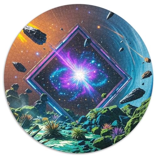 Interstellar Puzzle 1000 Teile Schwer Puzzle Spielzeug Lernspiel Impossible Planet Universum Herausforderungsspielzeug Für Erwachsene Und Kinder Ab 14 Jahren 1000pcs (67.5x67.5cm) von XBBDSOEPH