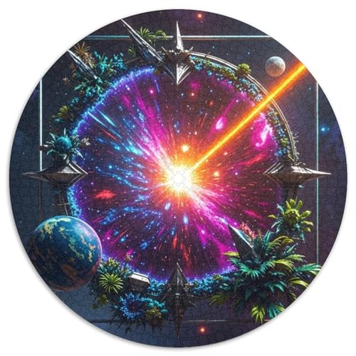 Interstellar Puzzle 1000-teilige Schwer Puzzle Spielzeug Pädagogisches Spiel Impossible Planet Universum Herausforderungsspielzeug Für Erwachsene Und Kinder in Bewährter 1000pcs (67.5x67.5cm) von XBBDSOEPH