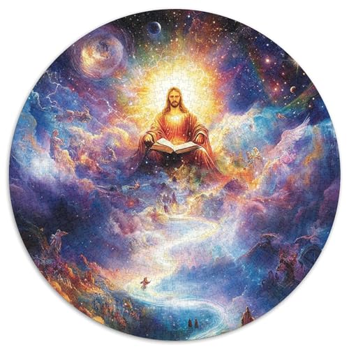 Jesus Puzzles 1000 Teile Schwer Puzzle Spielzeug Pädagogisches Spiel Impossible Herausforderung Spielzeug Für Erwachsene Und Kinder Ab 12 Jahren 1000pcs (67.5x67.5cm) von XBBDSOEPH